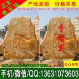  3.5米高立石 广东景观黄蜡石 编号B-4543